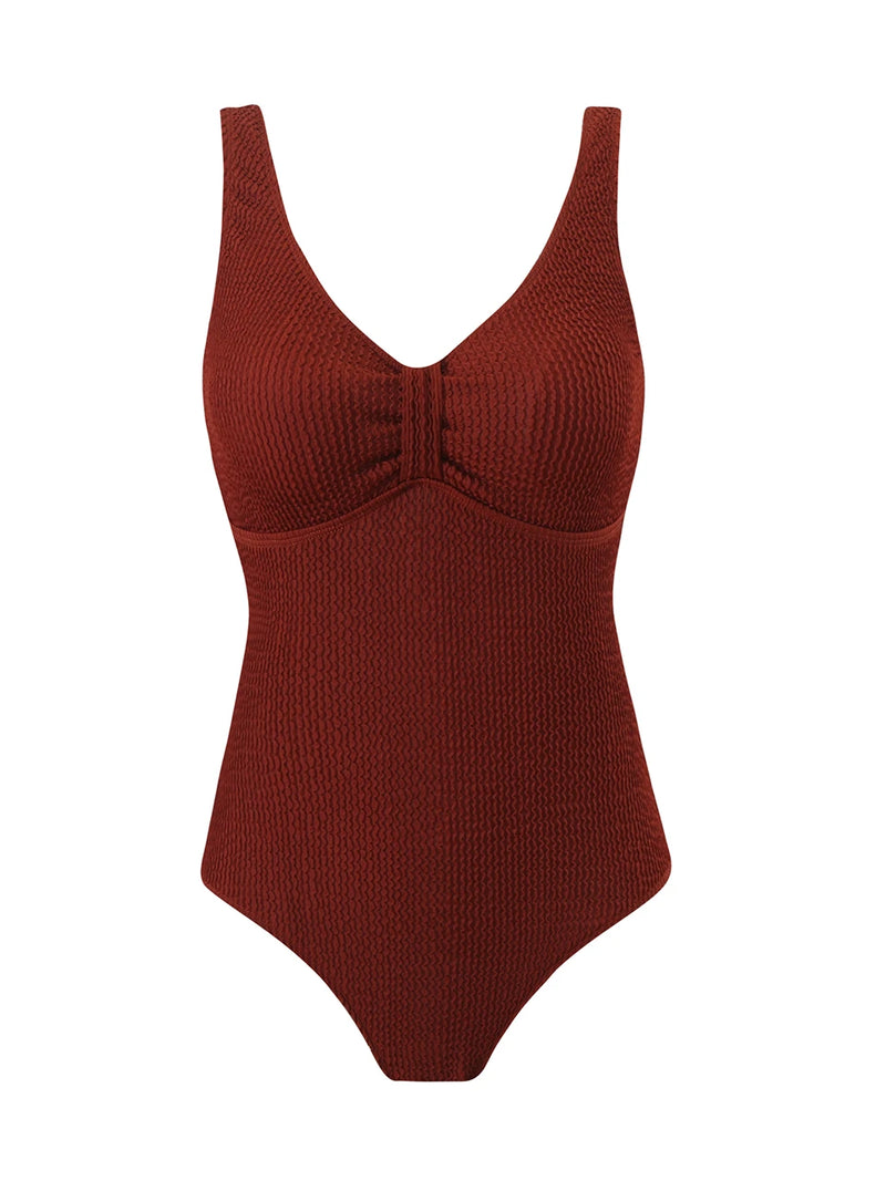 Finely Styled Monokini with a Classic Vintage Look