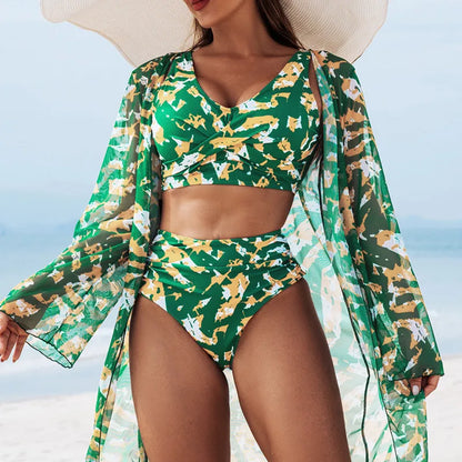 Subtly Elegant Bathing Suit with a Refined Vintage Look