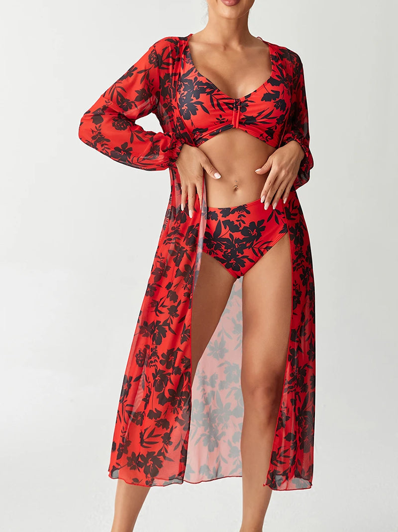 Classic Vintage Bikini with a Flattering Fit