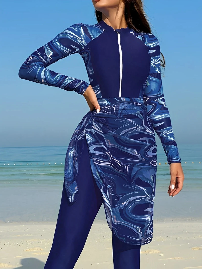 Finely Styled Swimsuit with a Classic Vintage Look