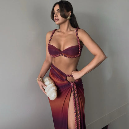 Casually Elegant Bathing Suit with a Refined Edge