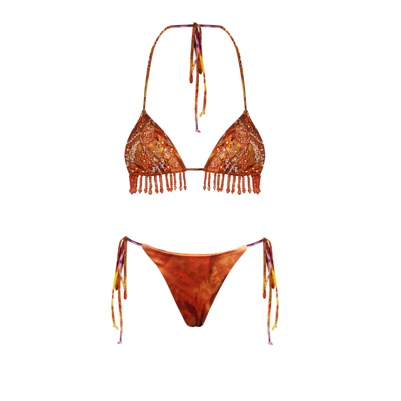 Classic Vintage Bikini with a Flattering Fit