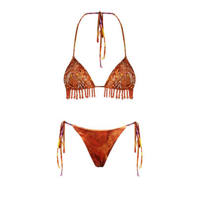 Classic Vintage Bikini with a Flattering Fit