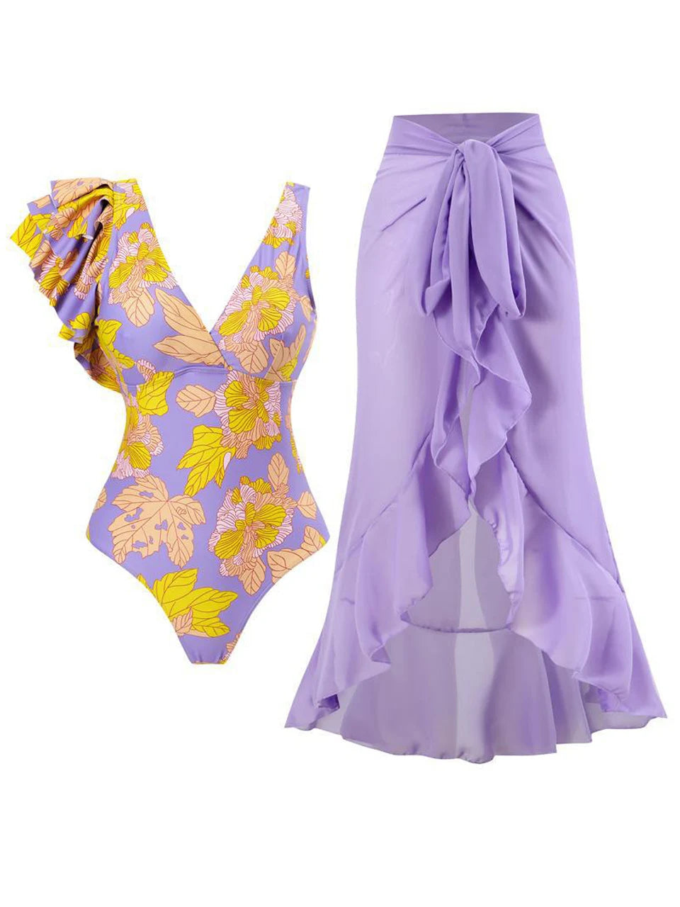 Subtly Elegant Swimsuit with a Refined Vintage Look