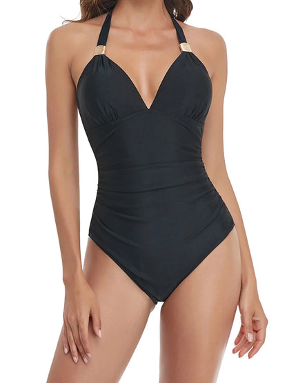 Vintage Inspired Bathing Suit with a Contemporary Edge