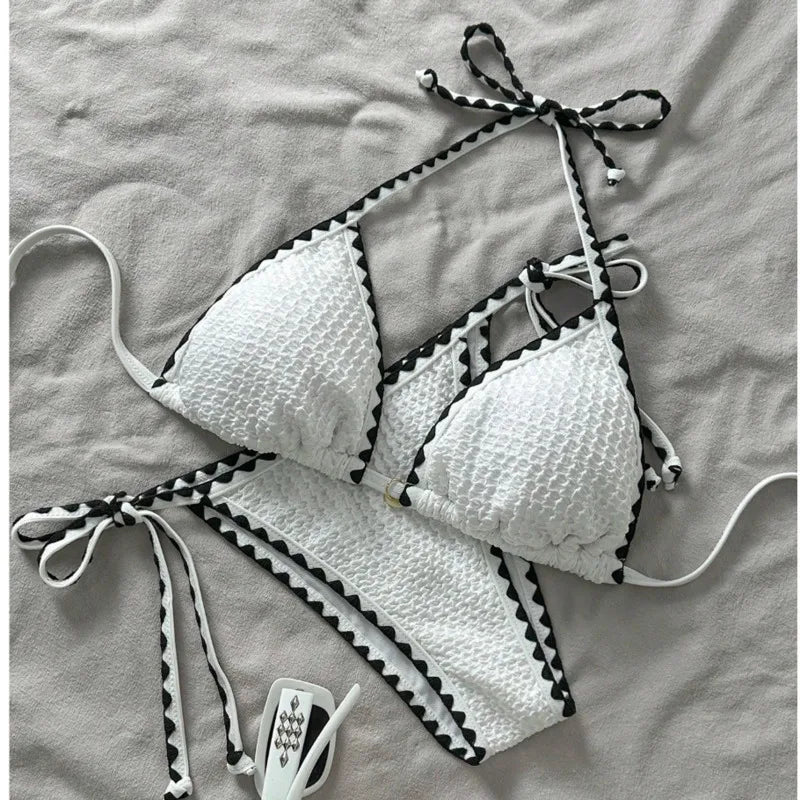 Finely Styled Bathing Suit with a Classic Vintage Look