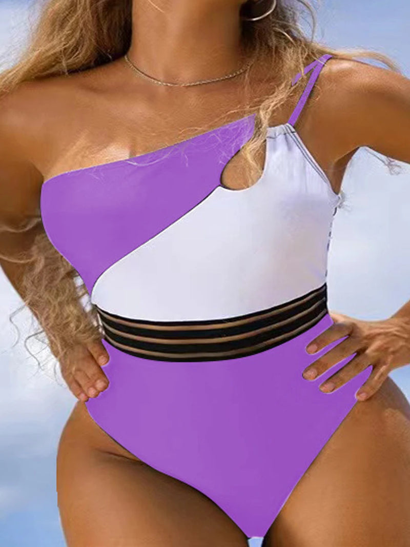 Vintage Inspired Bathing Suit with a Contemporary Edge