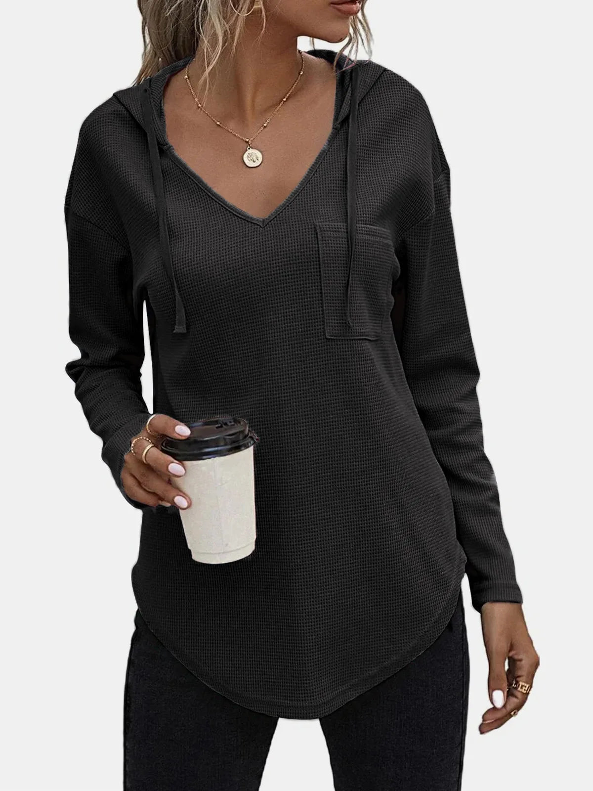 Gezellig en chic Capuchontrui