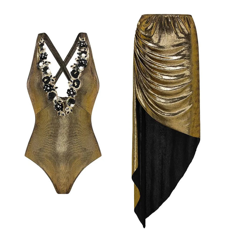 Vintage Inspired Bikini with a Contemporary Edge