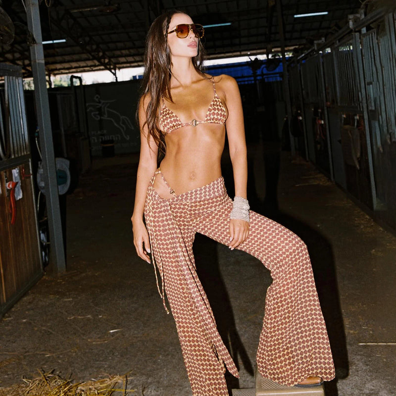 Vintage Inspired Bikini with a Contemporary Edge