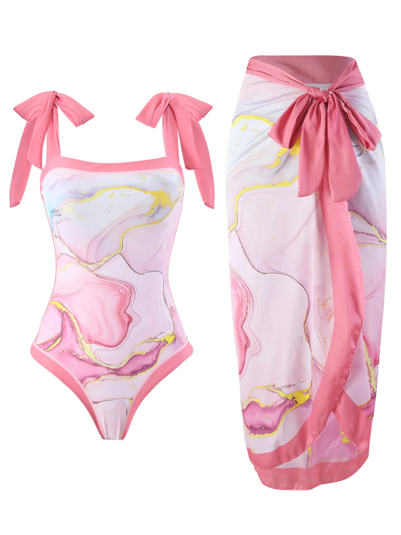 Subtly Elegant Swimsuit with a Refined Vintage Look