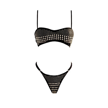 Subtly Elegant Bikini with a Refined Vintage Look