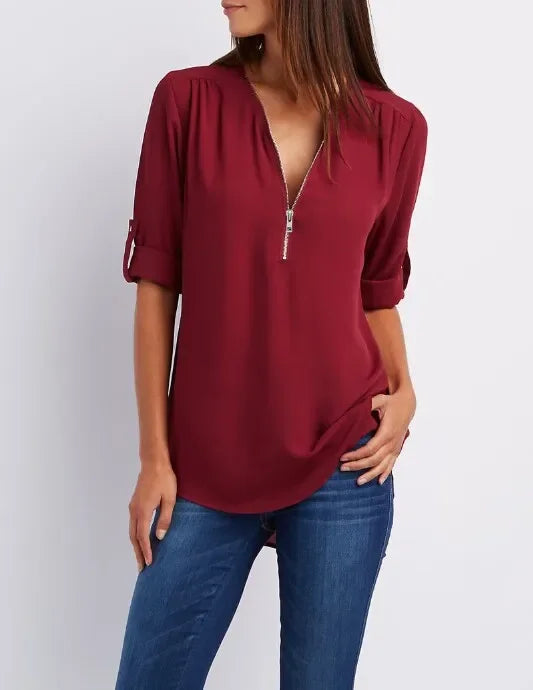 Well Tailored Shirt with a Graceful Silhouette