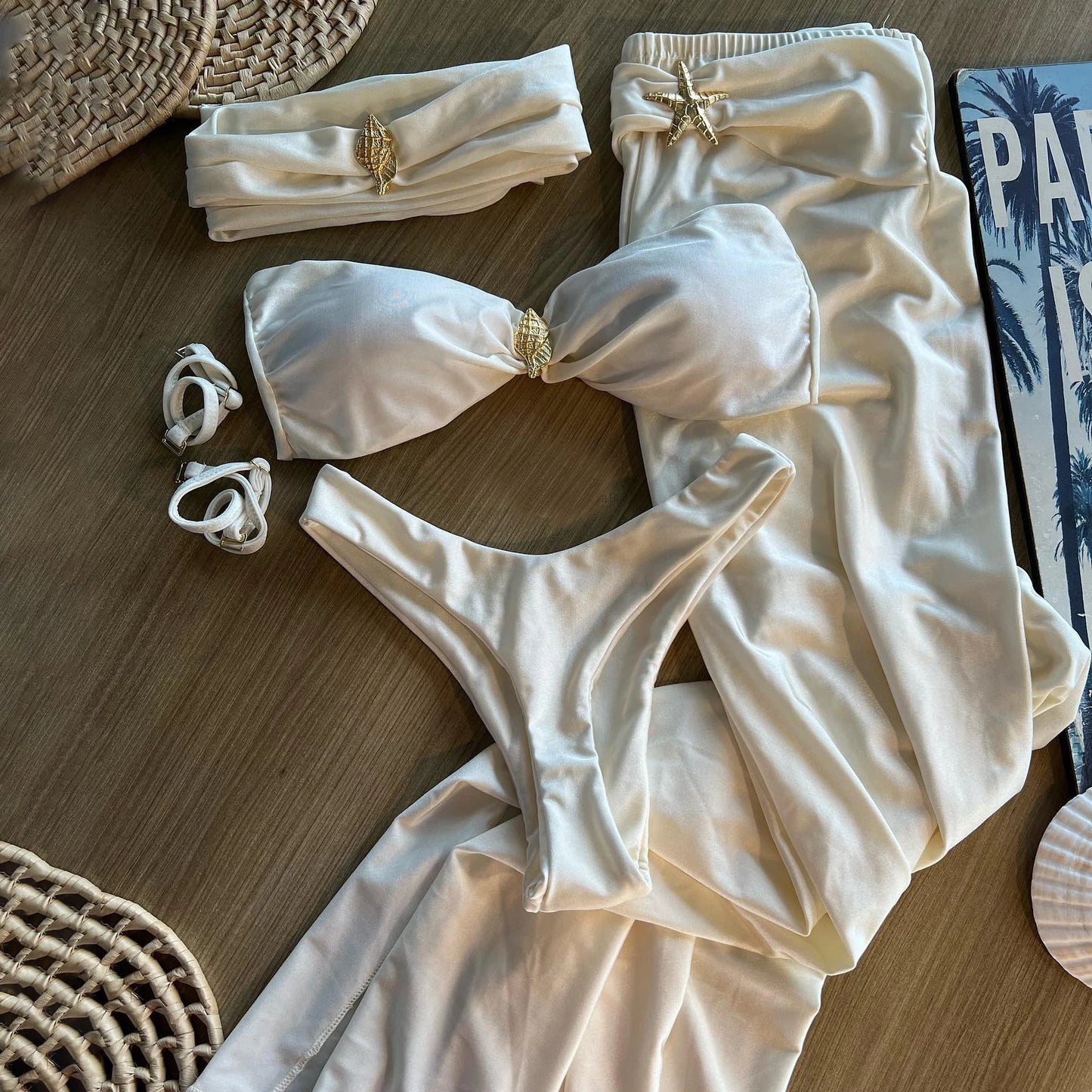 Casually Elegant Bathing Suit with a Refined Edge