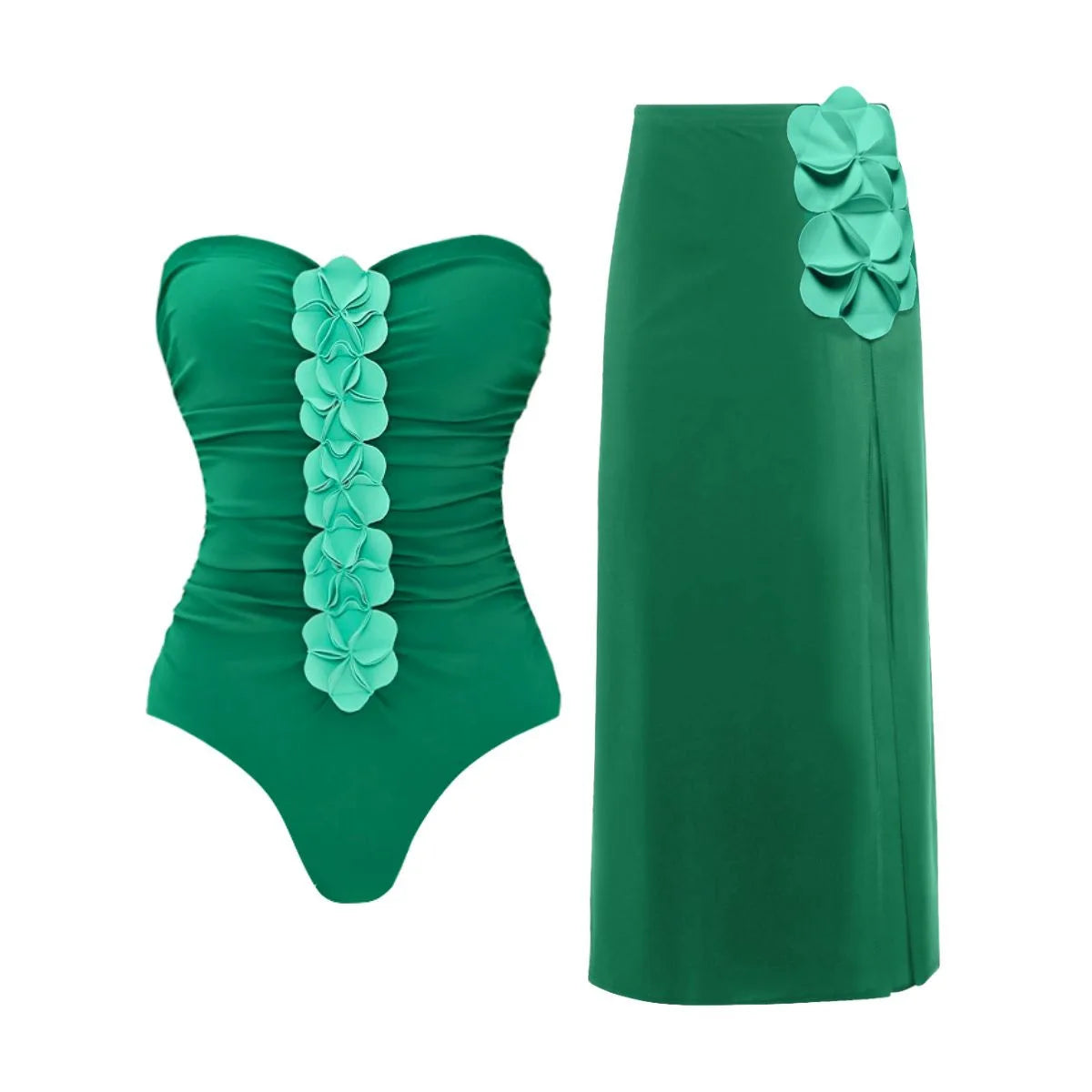 Casually Elegant Bathing Suit with a Refined Edge