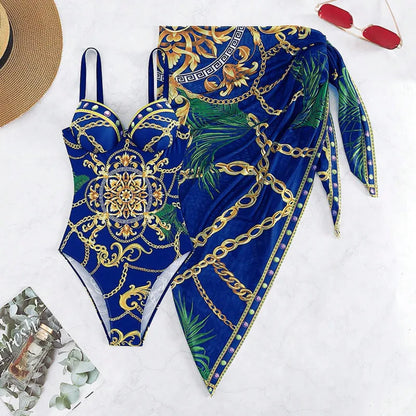 Classic Vintage Bathing Suit with a Flattering Fit