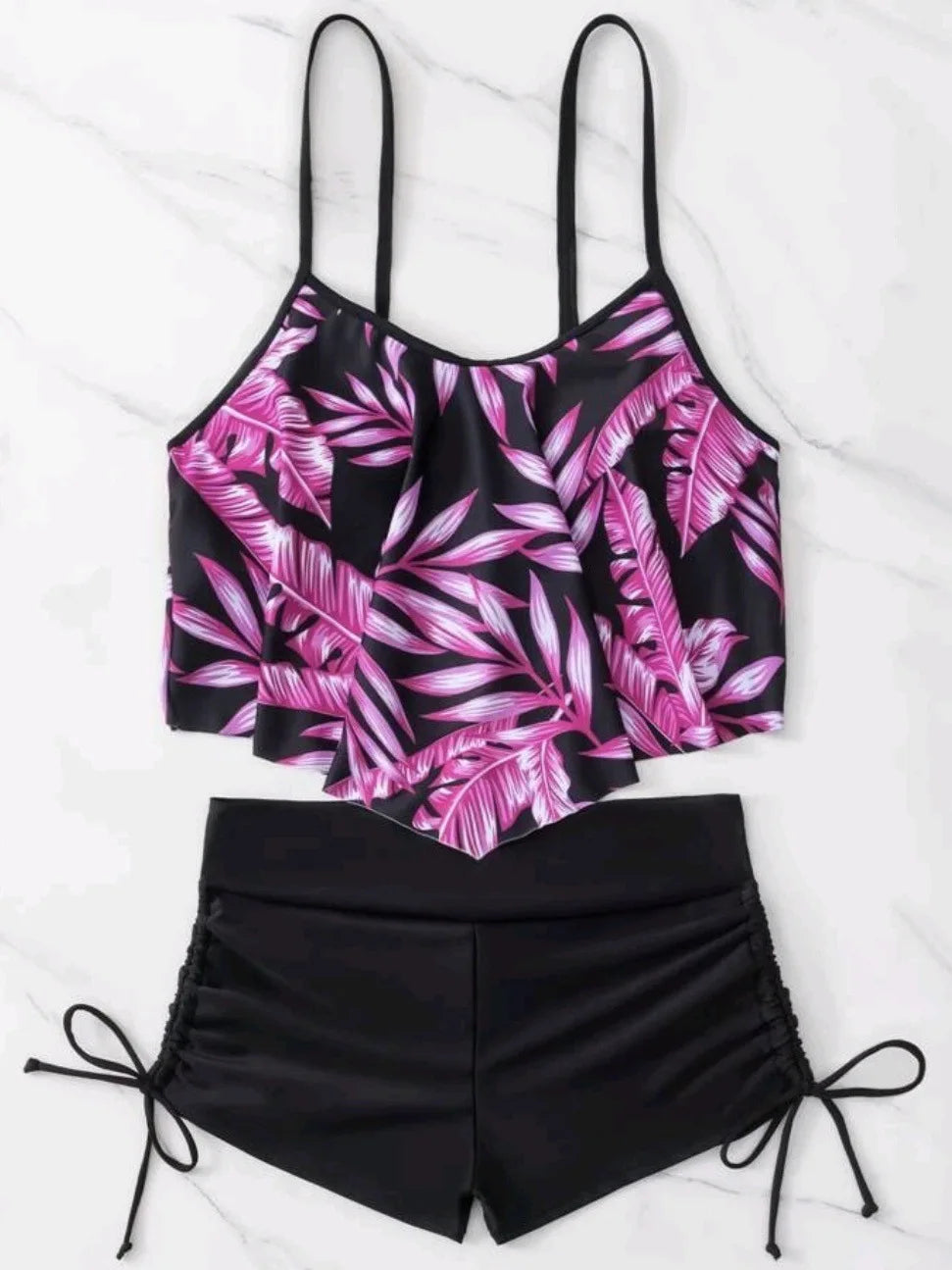 Subtly Elegant Bikini with a Refined Vintage Look