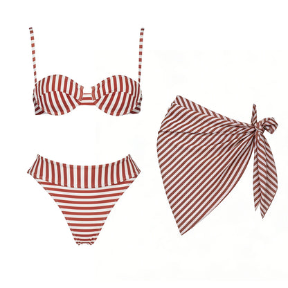 Subtly Elegant Swimsuit with a Refined Vintage Look