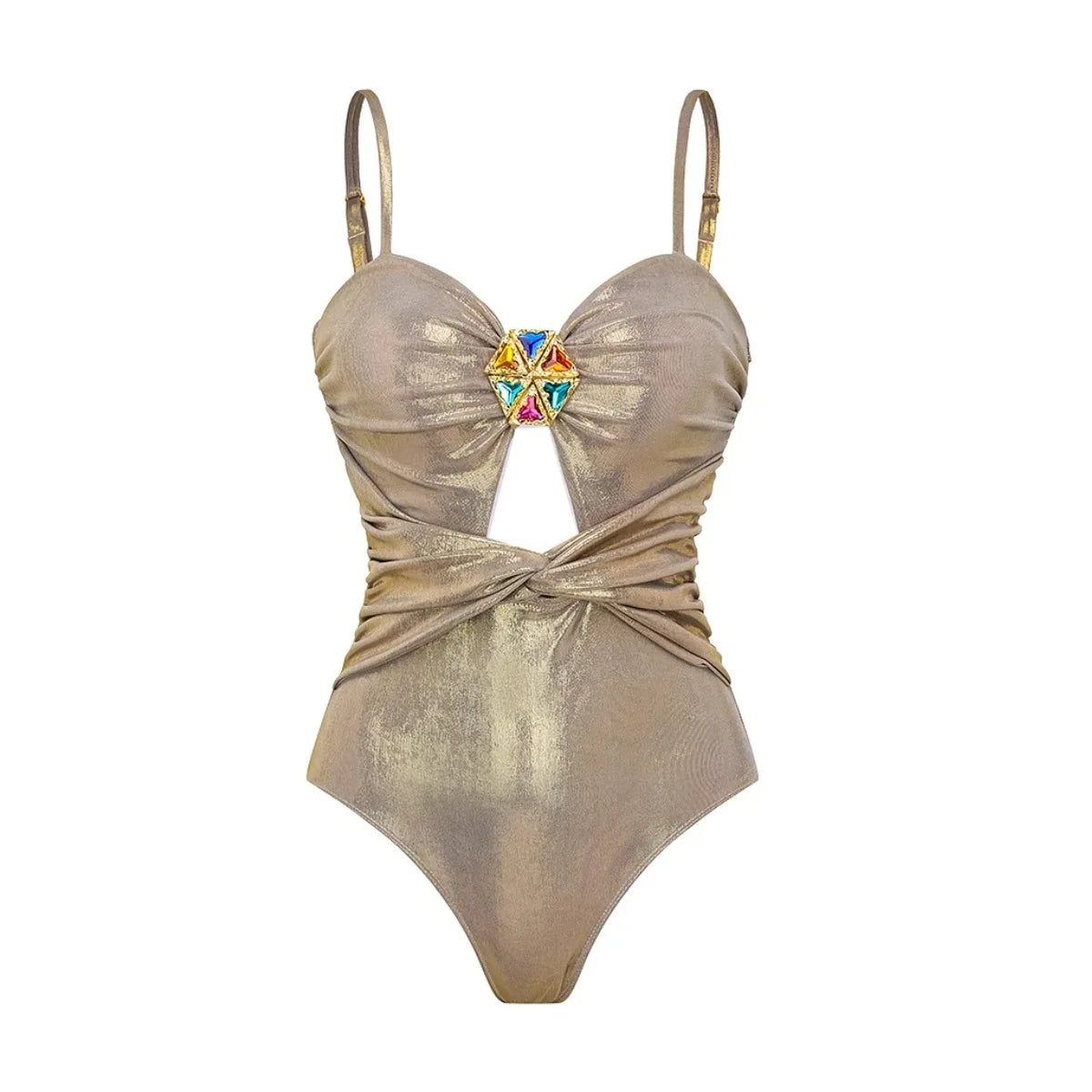 Subtly Elegant Bikini with a Refined Vintage Look