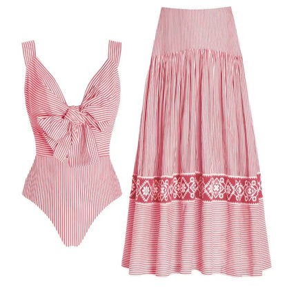 Finely Styled Bathing Suit with a Classic Vintage Look