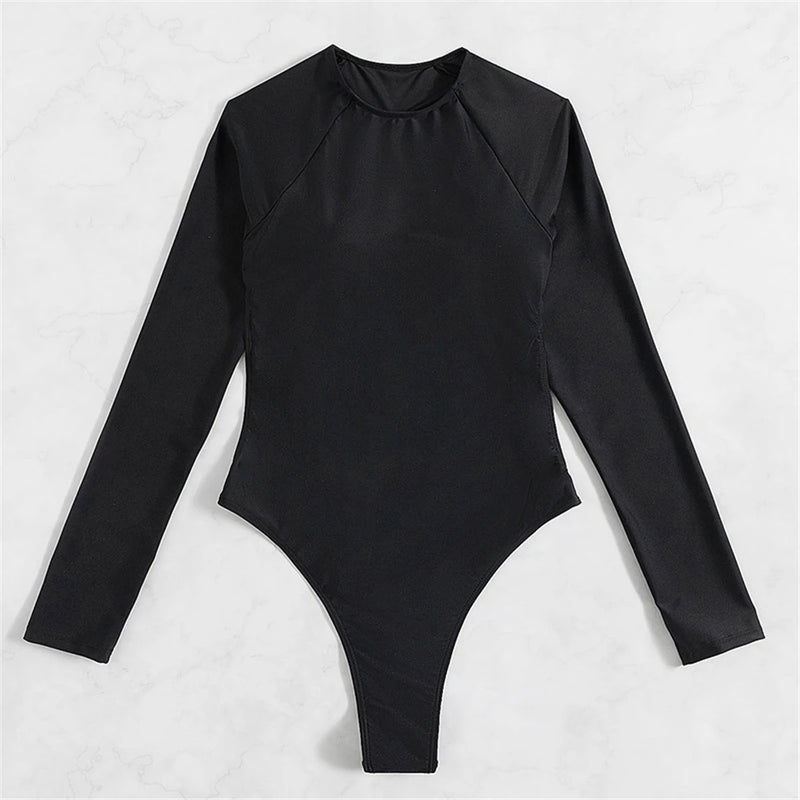 Casually Elegant Monokini with a Refined Edge