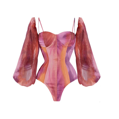 Finely Styled Bathing Suit with a Classic Vintage Look