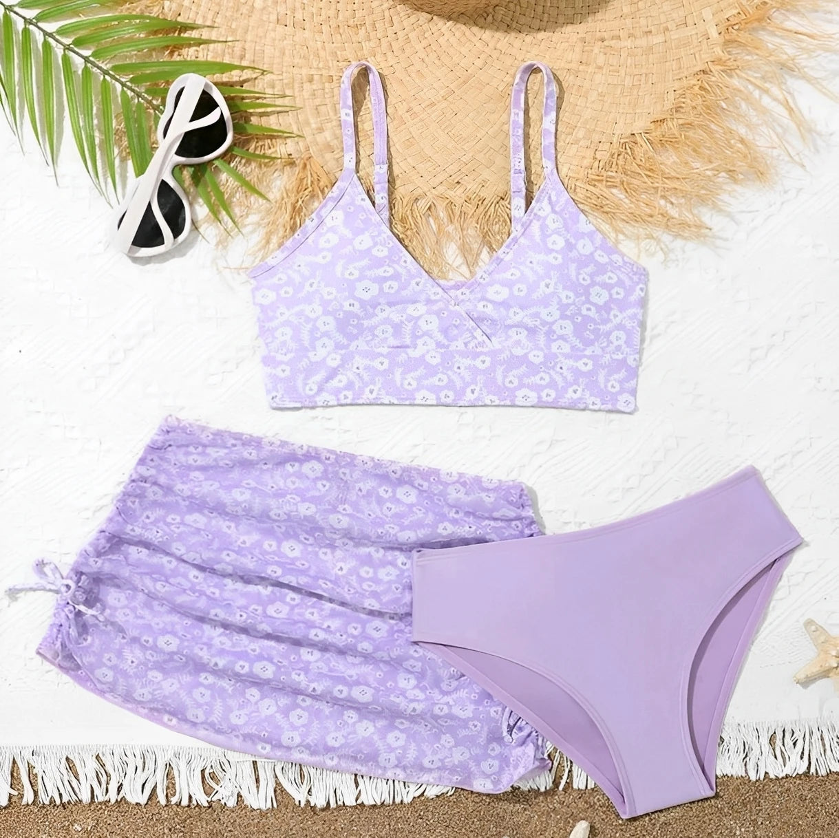 Classic Vintage Bikini with a Flattering Fit