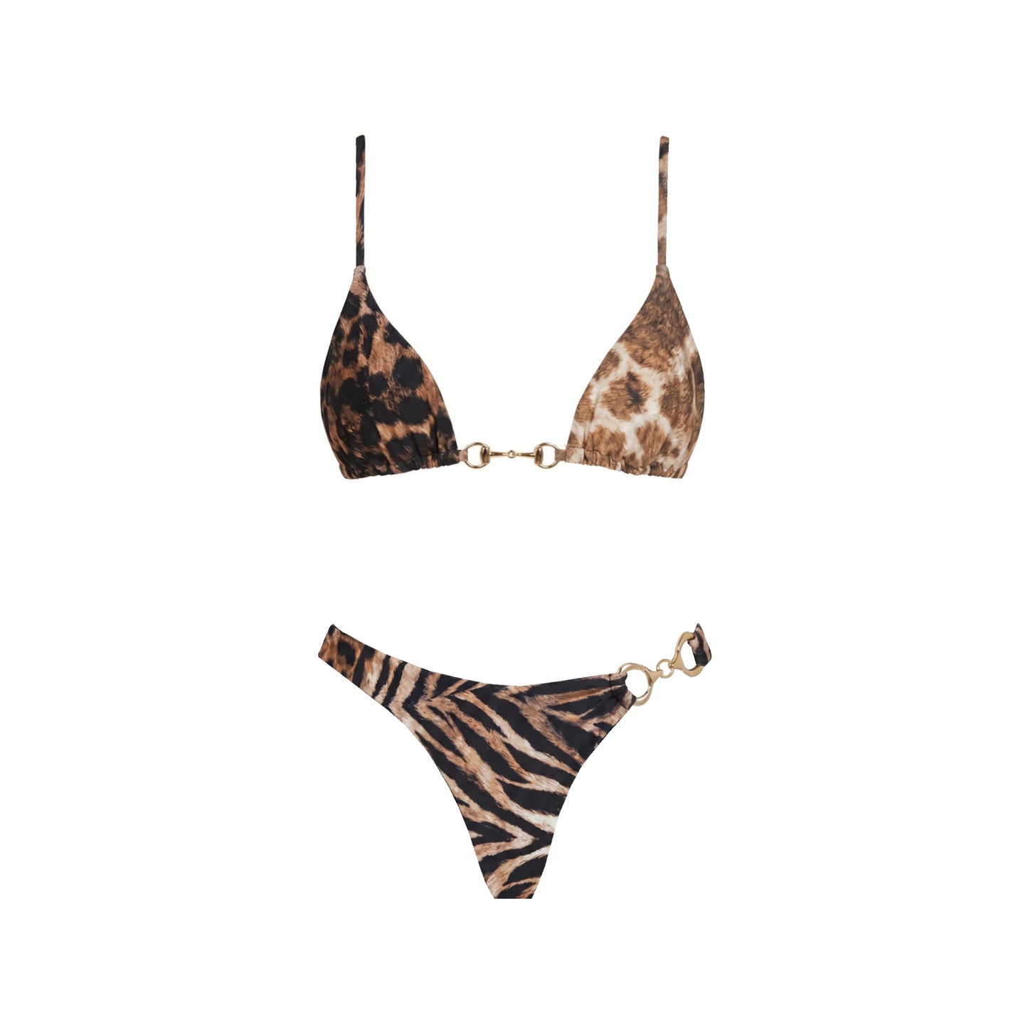 Classic Vintage Bikini with a Flattering Fit
