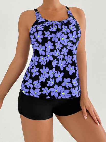 Casually Elegant Swimsuit with a Refined Edge