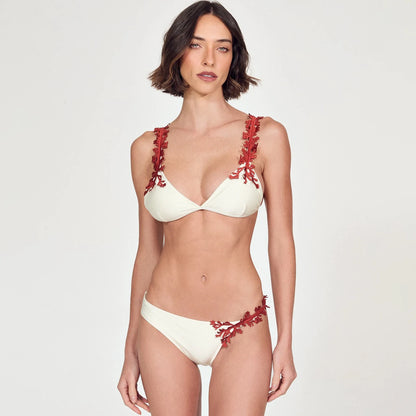 Subtly Elegant Bathing Suit with a Refined Vintage Look