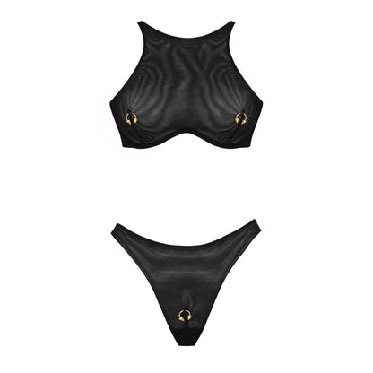 Vintage Inspired Bathing Suit with a Contemporary Edge