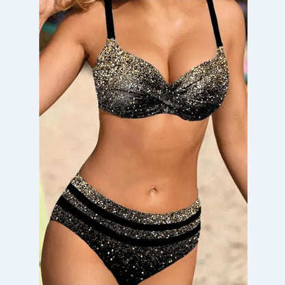 Casually Elegant Bathing Suit with a Refined Edge