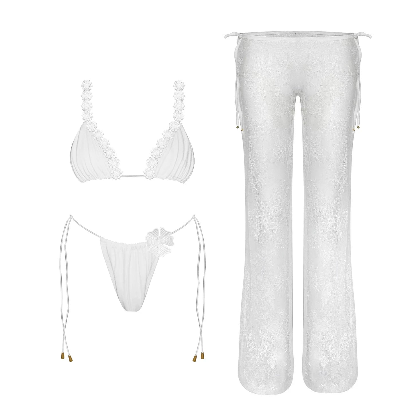 Classic Vintage Bikini with a Flattering Fit