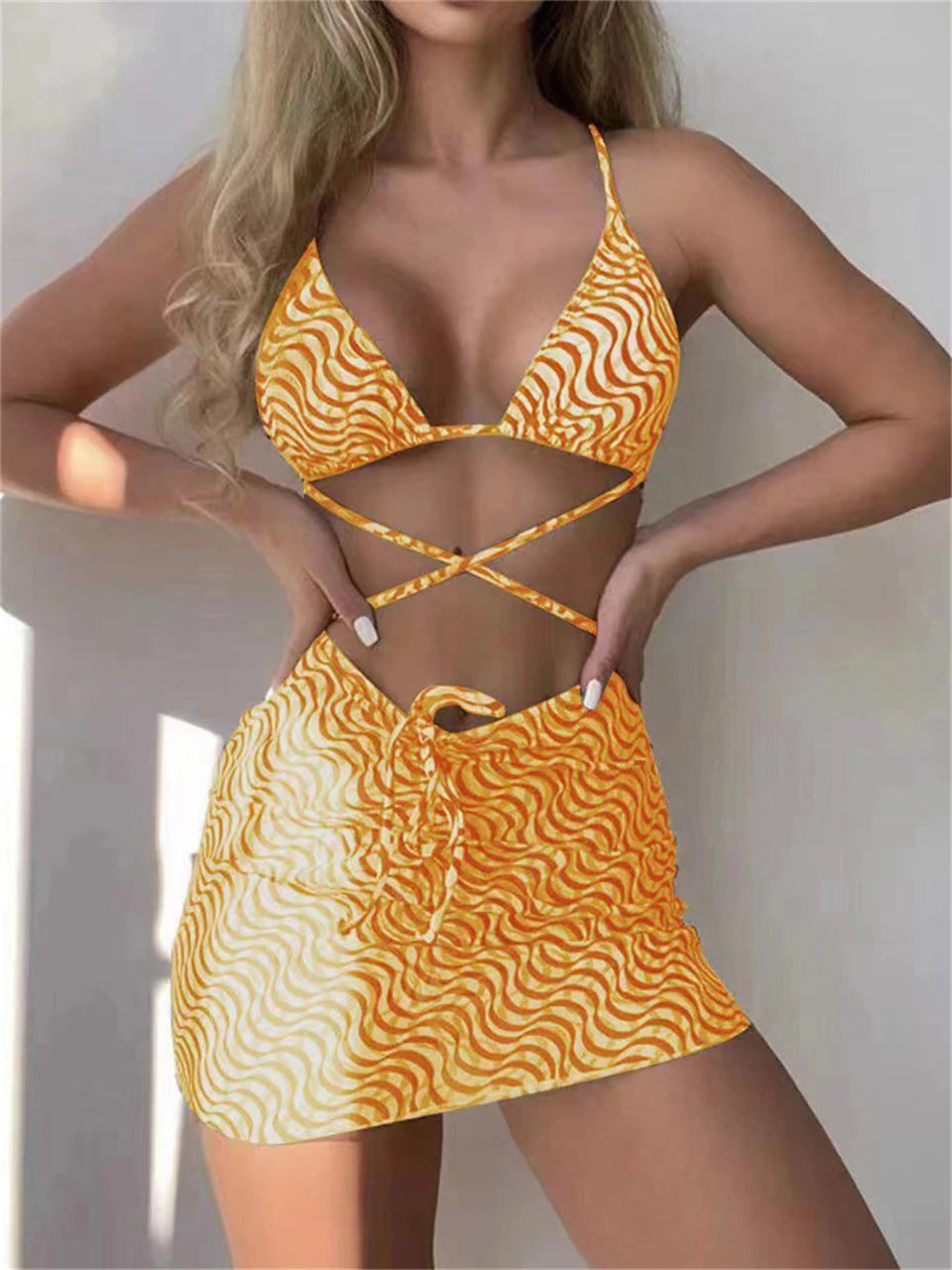 Vintage Inspired Bikini with a Contemporary Edge