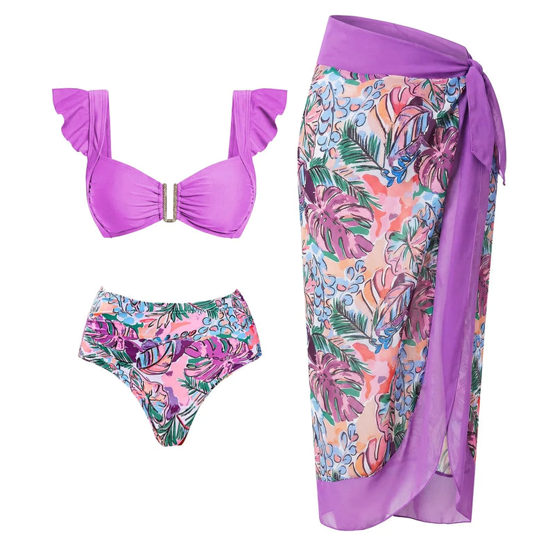Classic Vintage Bikini with a Flattering Fit