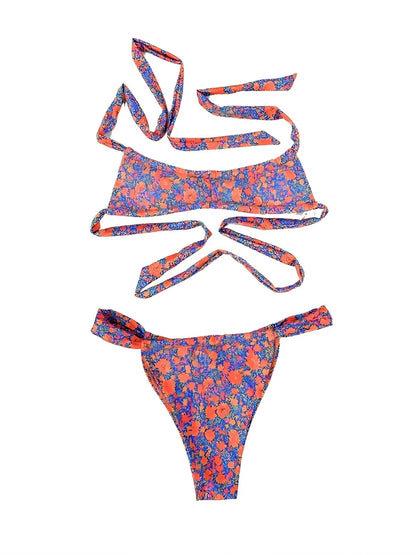 Classic Vintage Bikini with a Flattering Fit