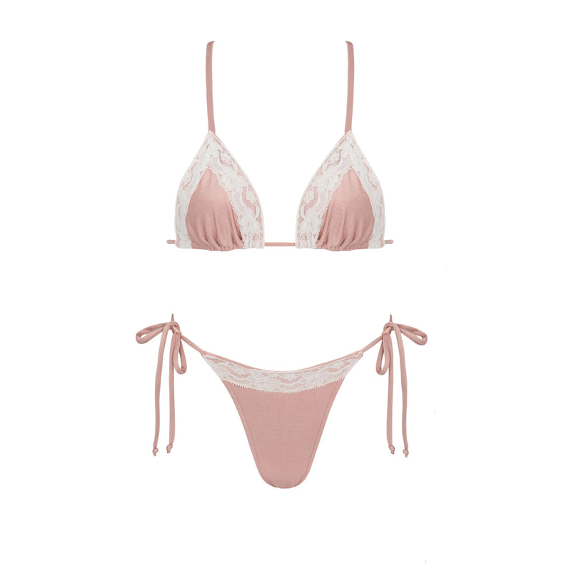 Beautifully Finished Bathing Suit in a Timeless Design