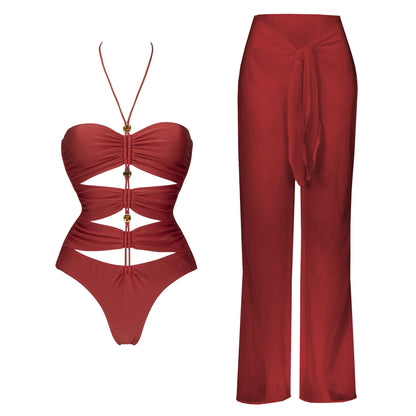 Finely Styled Bathing Suit with a Classic Vintage Look