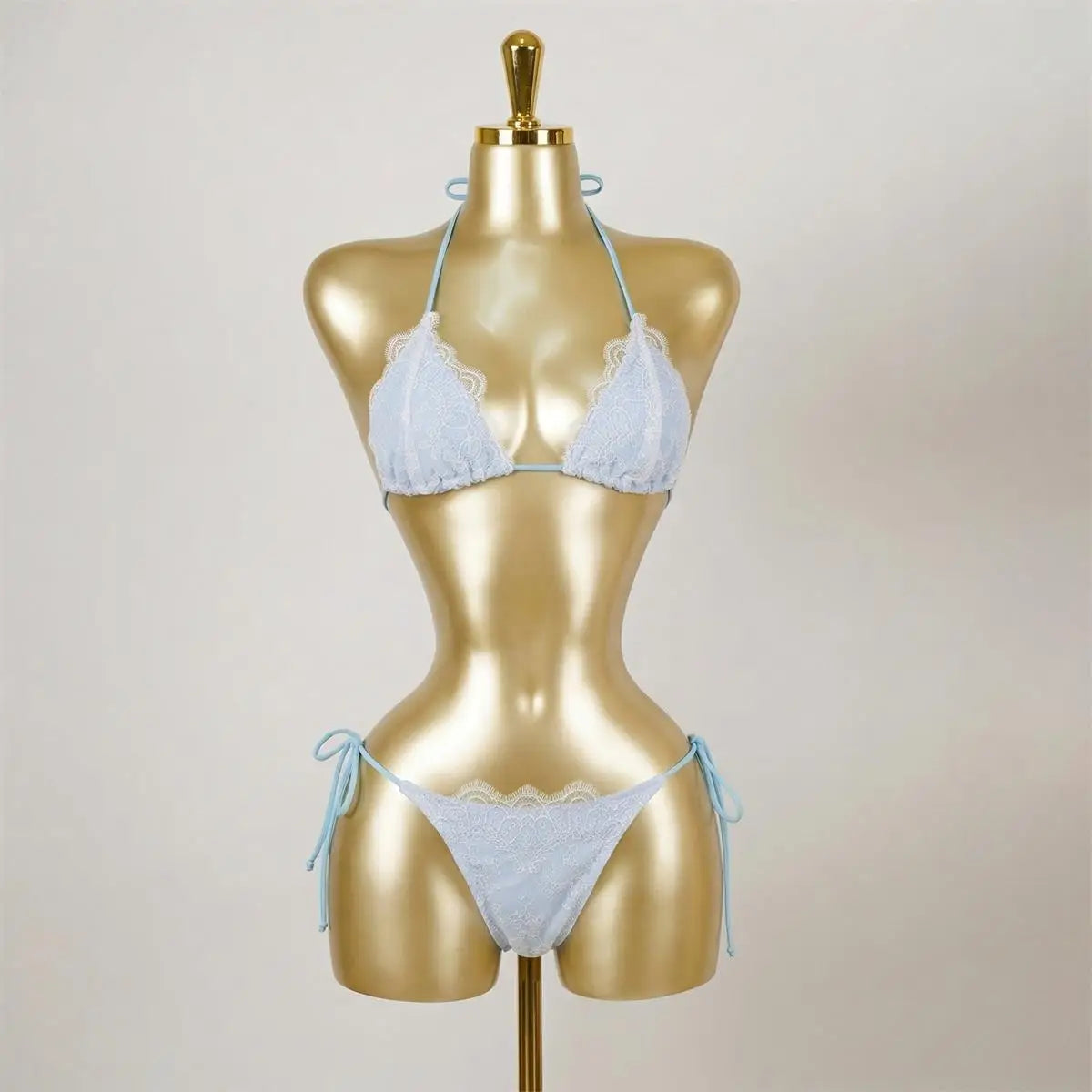 Vintage Inspired Bikini with a Contemporary Edge