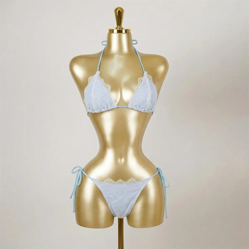 Vintage Inspired Bikini with a Contemporary Edge