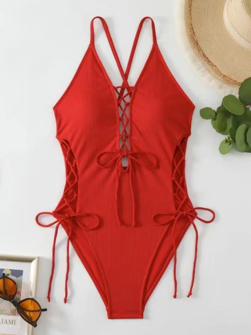 Classic Vintage Swimsuit with a Flattering Fit