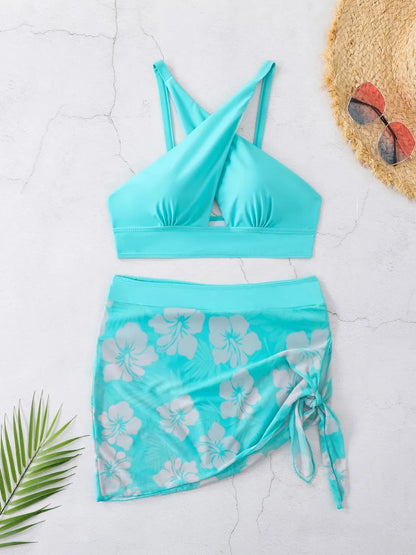 Subtly Elegant Bikini with a Refined Vintage Look