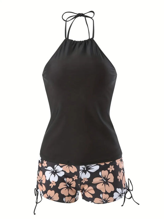 Subtly Elegant Swimsuit with a Refined Vintage Look