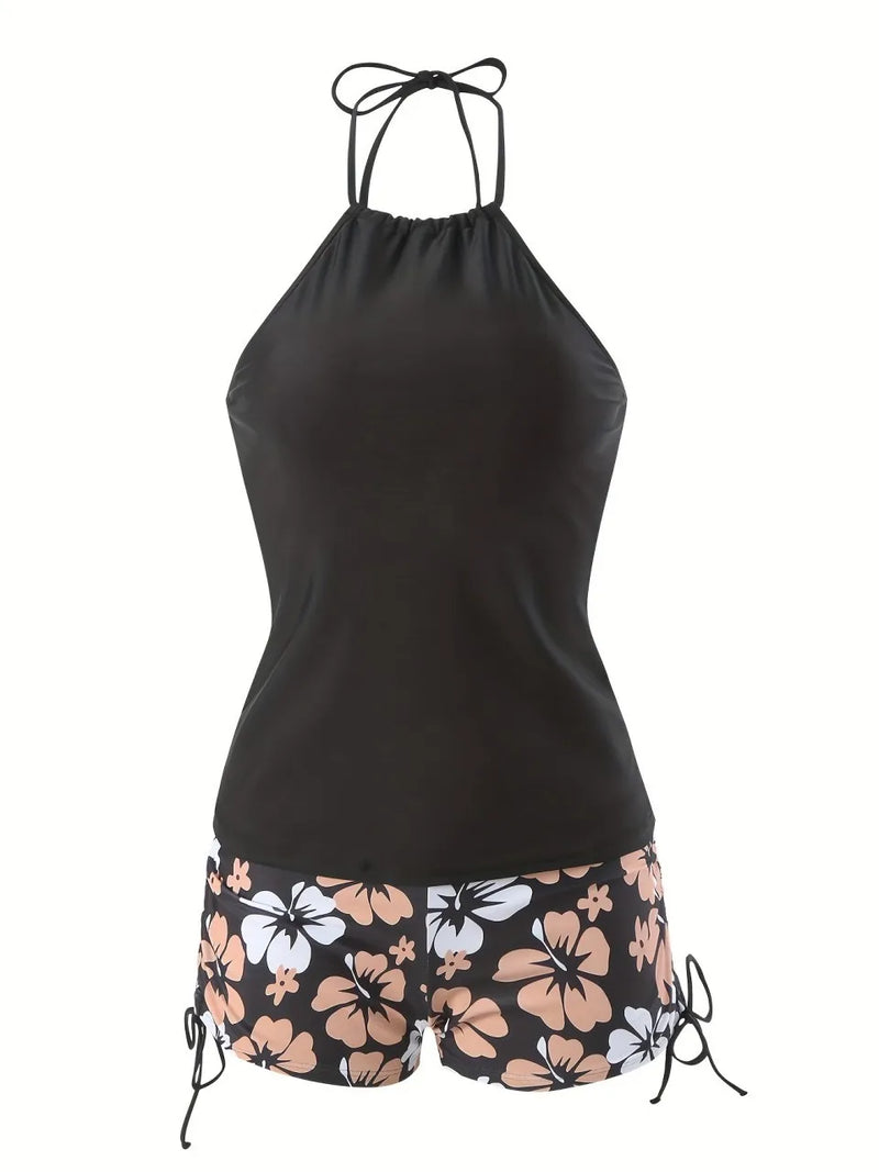 Subtly Elegant Swimsuit with a Refined Vintage Look