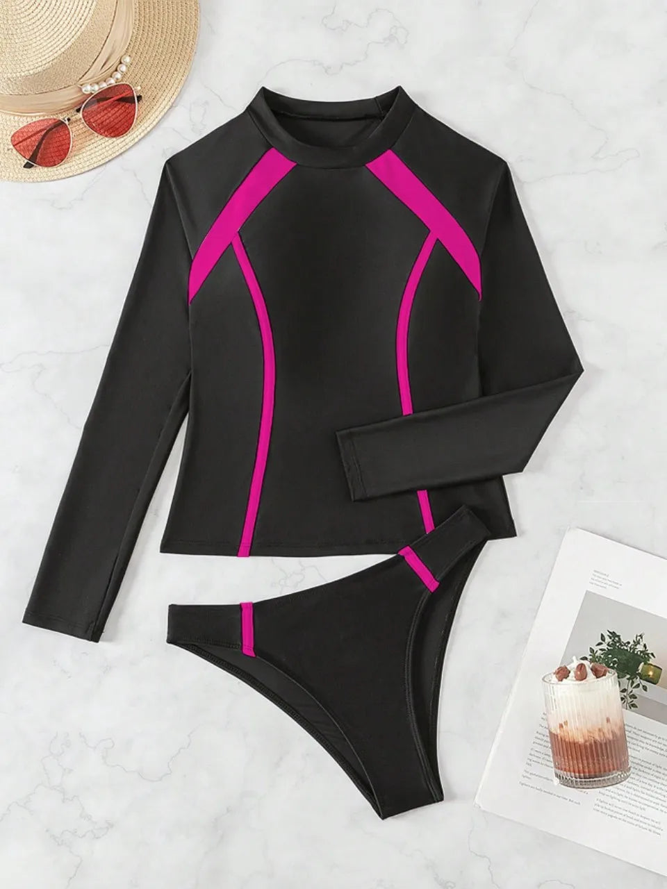 Finely Styled Swimsuit with a Classic Vintage Look
