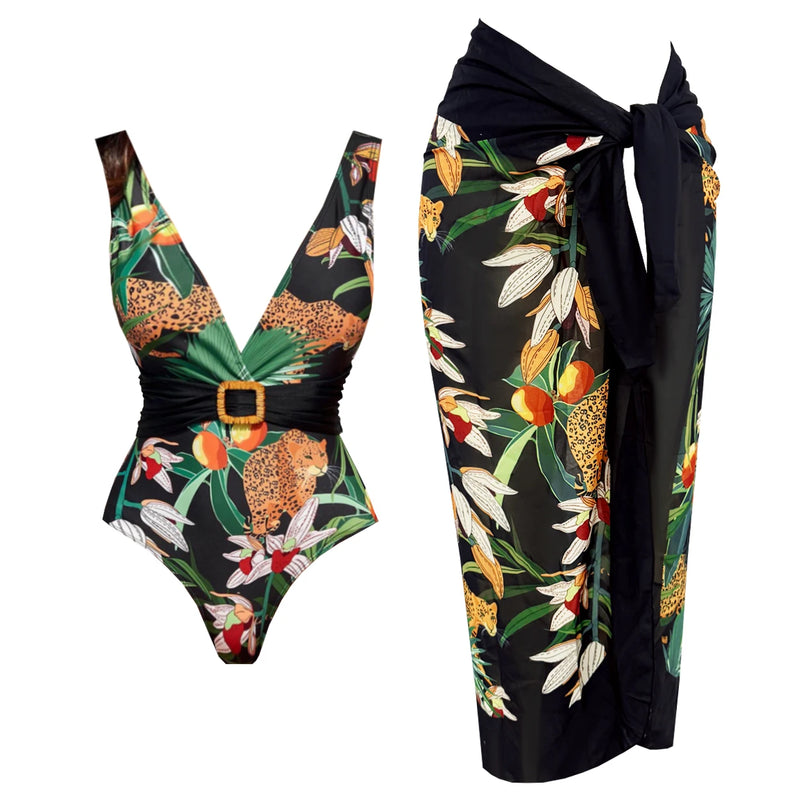 Classic Vintage Bikini with a Flattering Fit