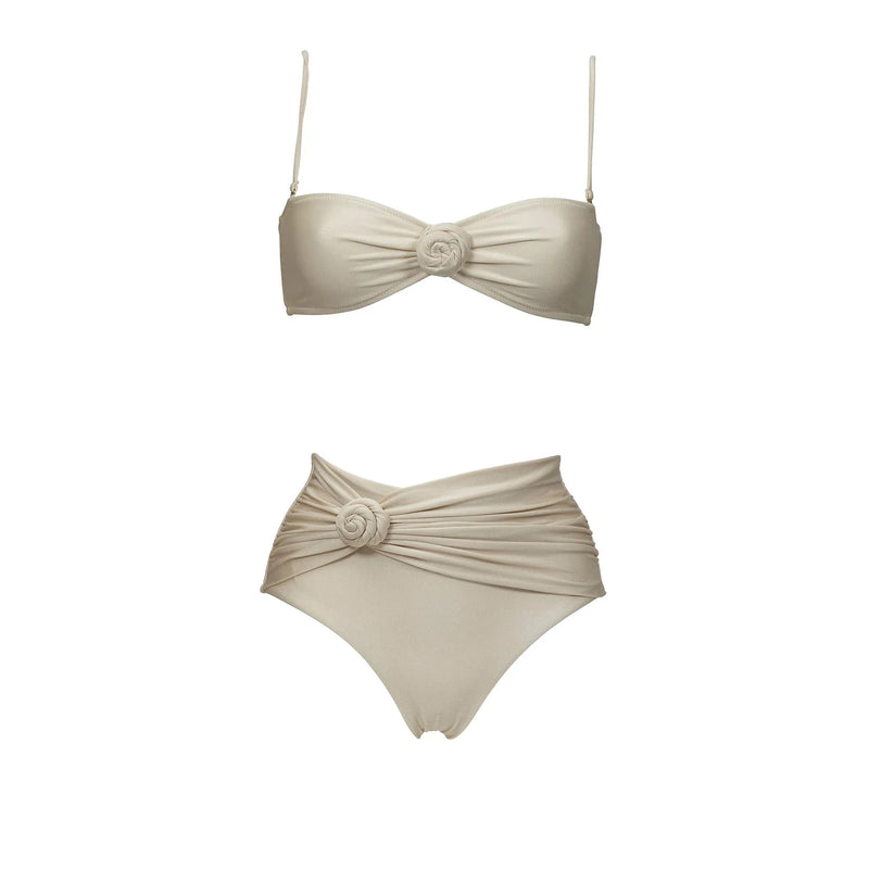 Classic Vintage Bikini with a Flattering Fit