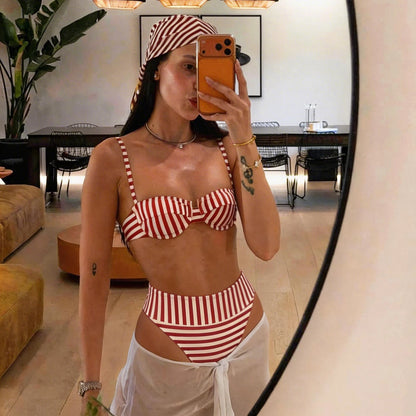 Vintage Inspired Bikini with a Contemporary Edge