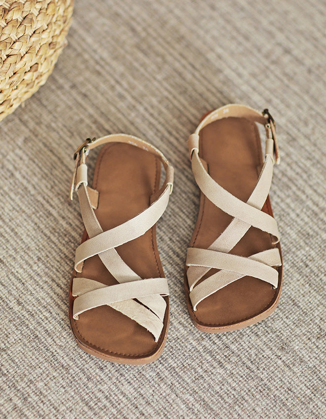 LD | Lichtgewicht leren sandalen