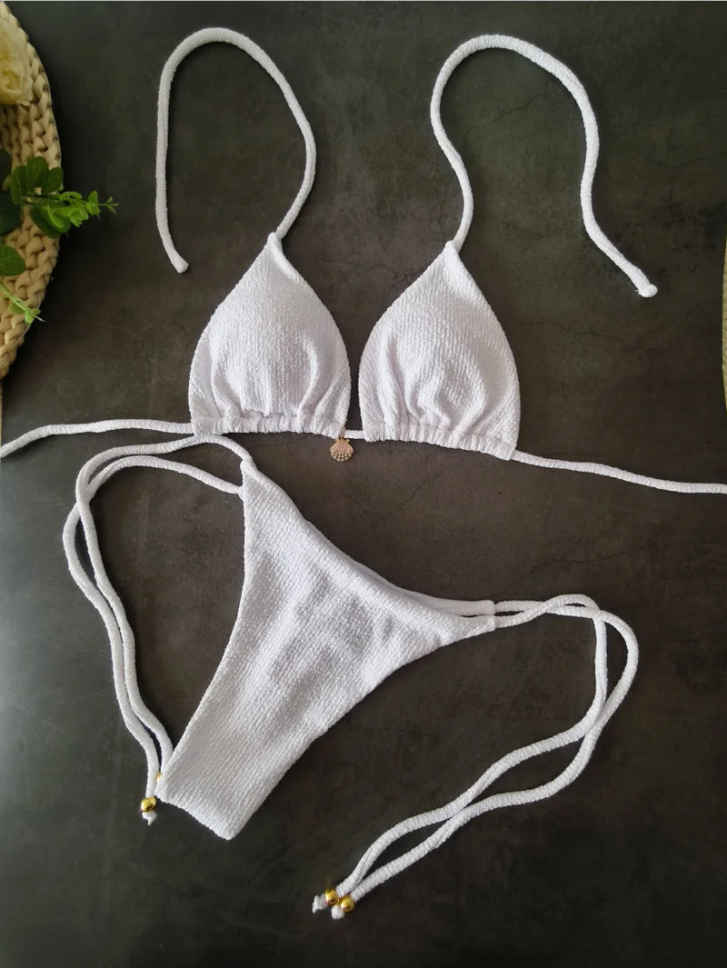 Vintage Inspired Bikini with a Contemporary Edge